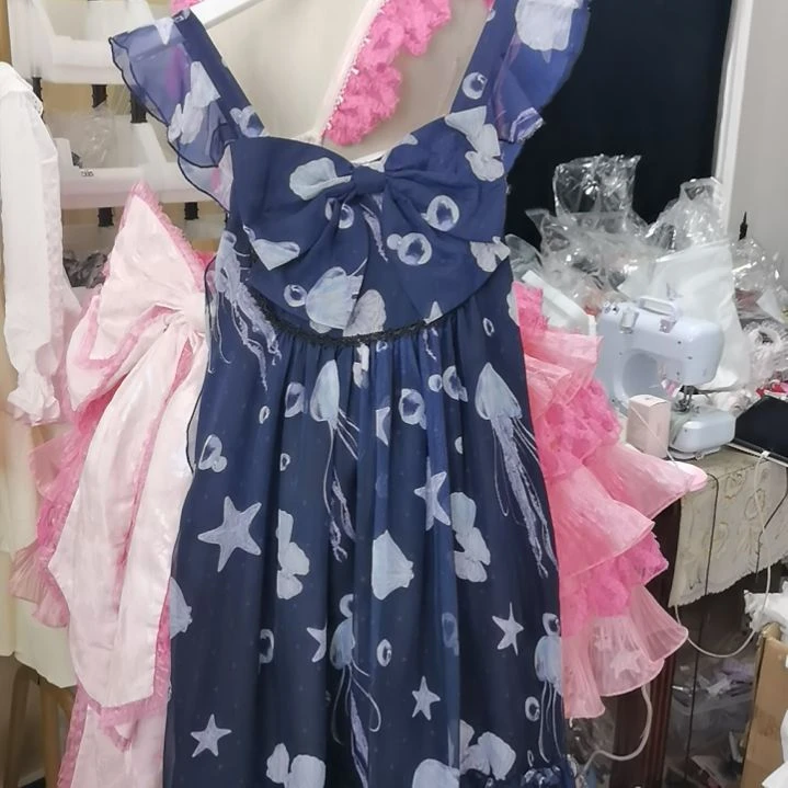 B***з吊带海精灵之梦绀色S