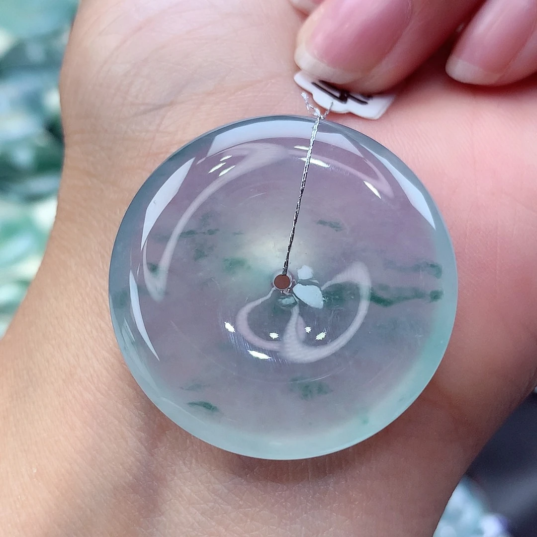 颈饰未镶嵌翡翠编号88尺寸33.6-7.3