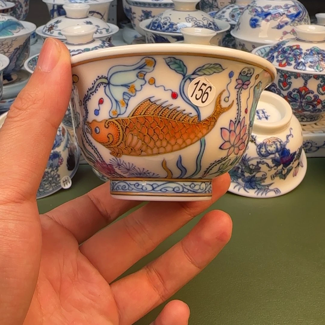 彦祖纯手工手绘茶具156