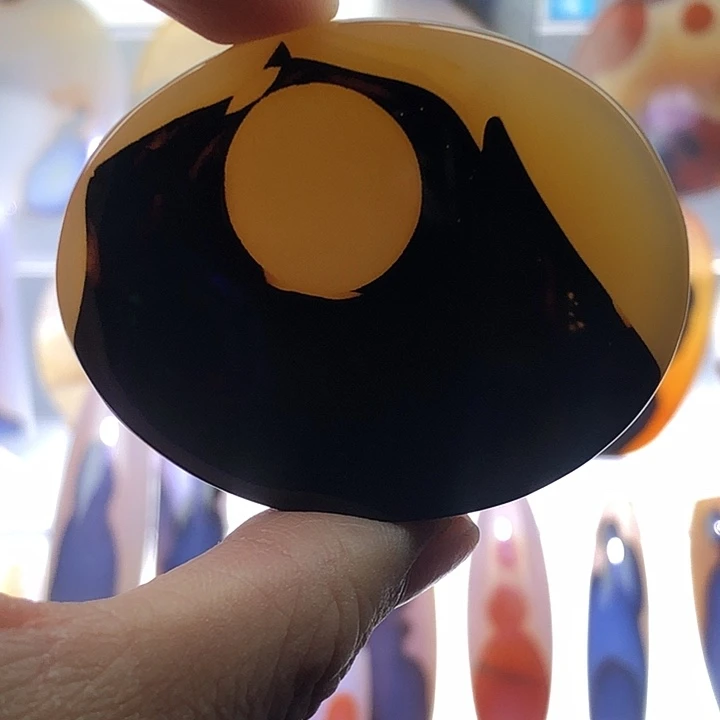 查罗石未镶嵌珠宝半成品74