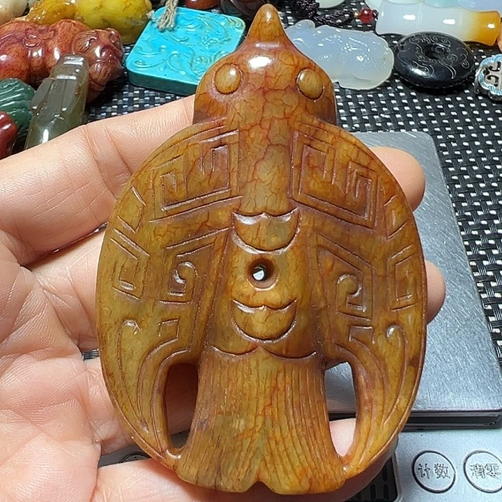 和田玉（糖玉）未镶嵌挂件