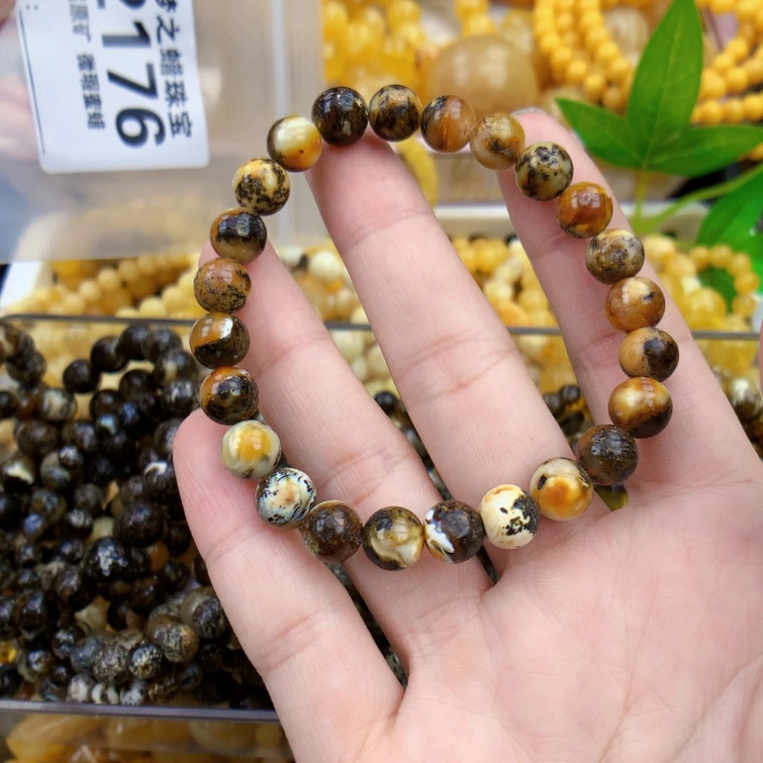 未镶嵌琥珀裸石8+