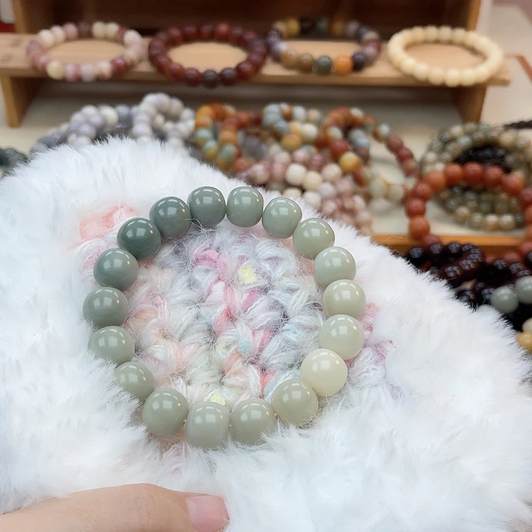 手串白玉菩提海盐lan