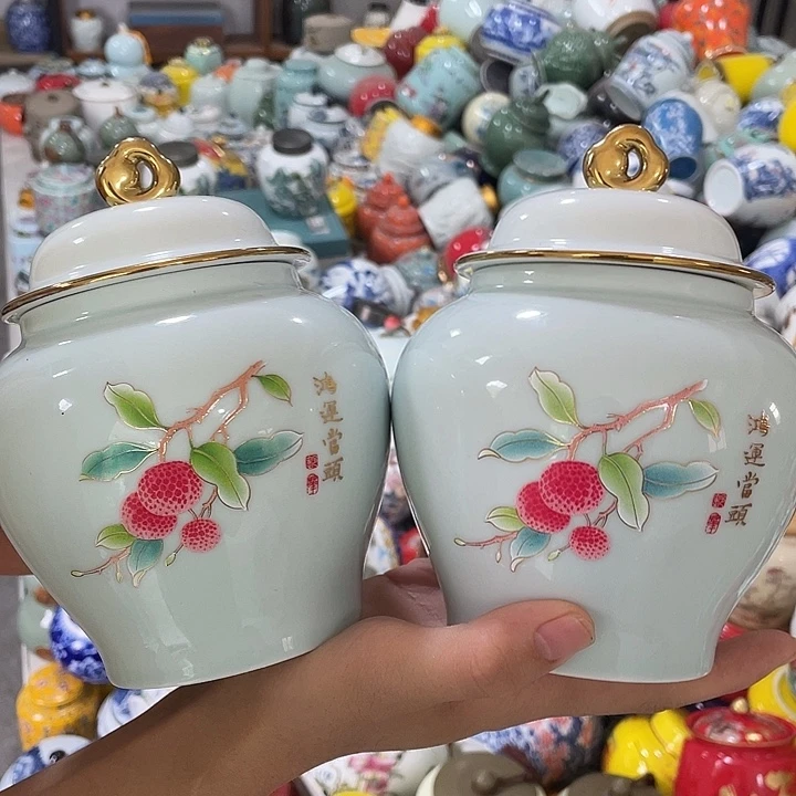 陶瓷罐茶叶罐密封罐