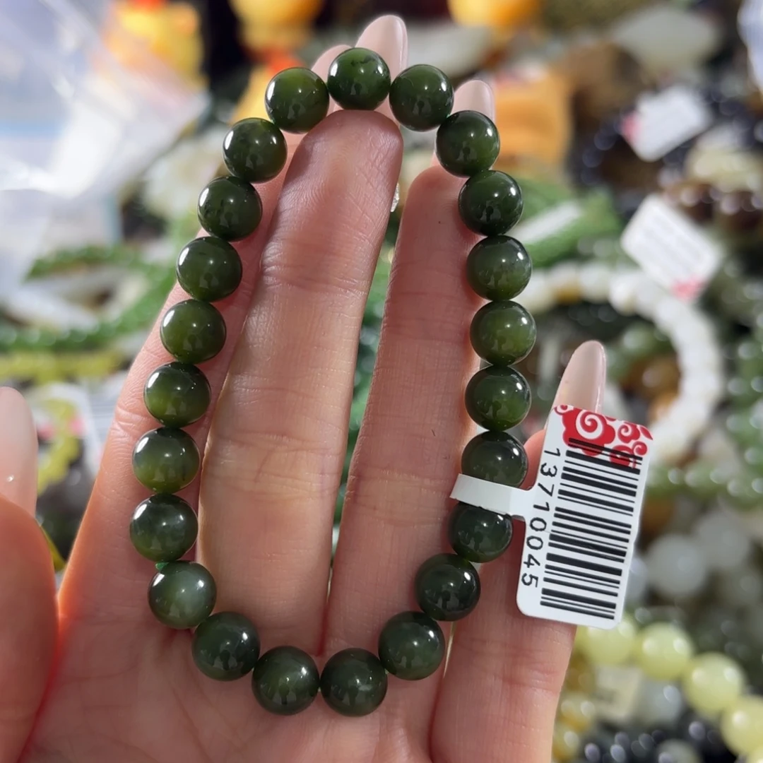 和田玉未镶嵌手串163