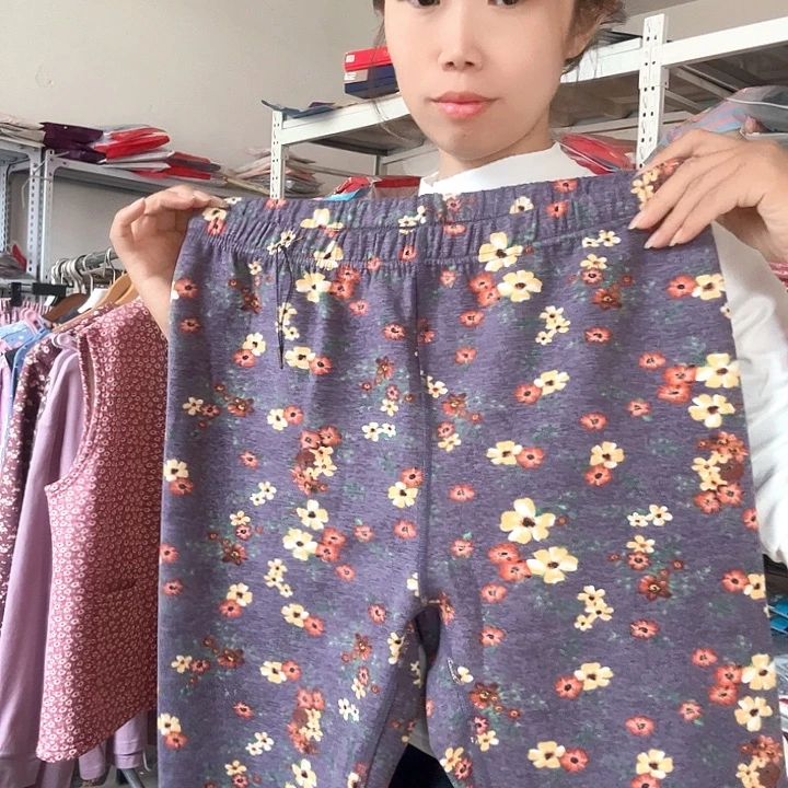三醋酯纤维150斤套装紫宽松女