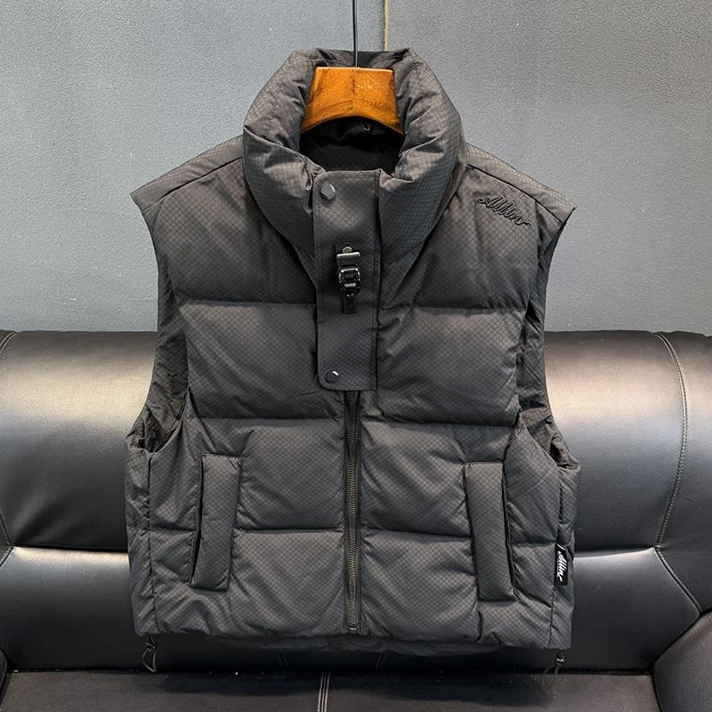 2025冬季羽绒马甲男背心羽绒服男女同款高端男款外穿秋冬马夹男式