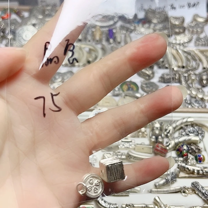 无足银足银纯银配饰