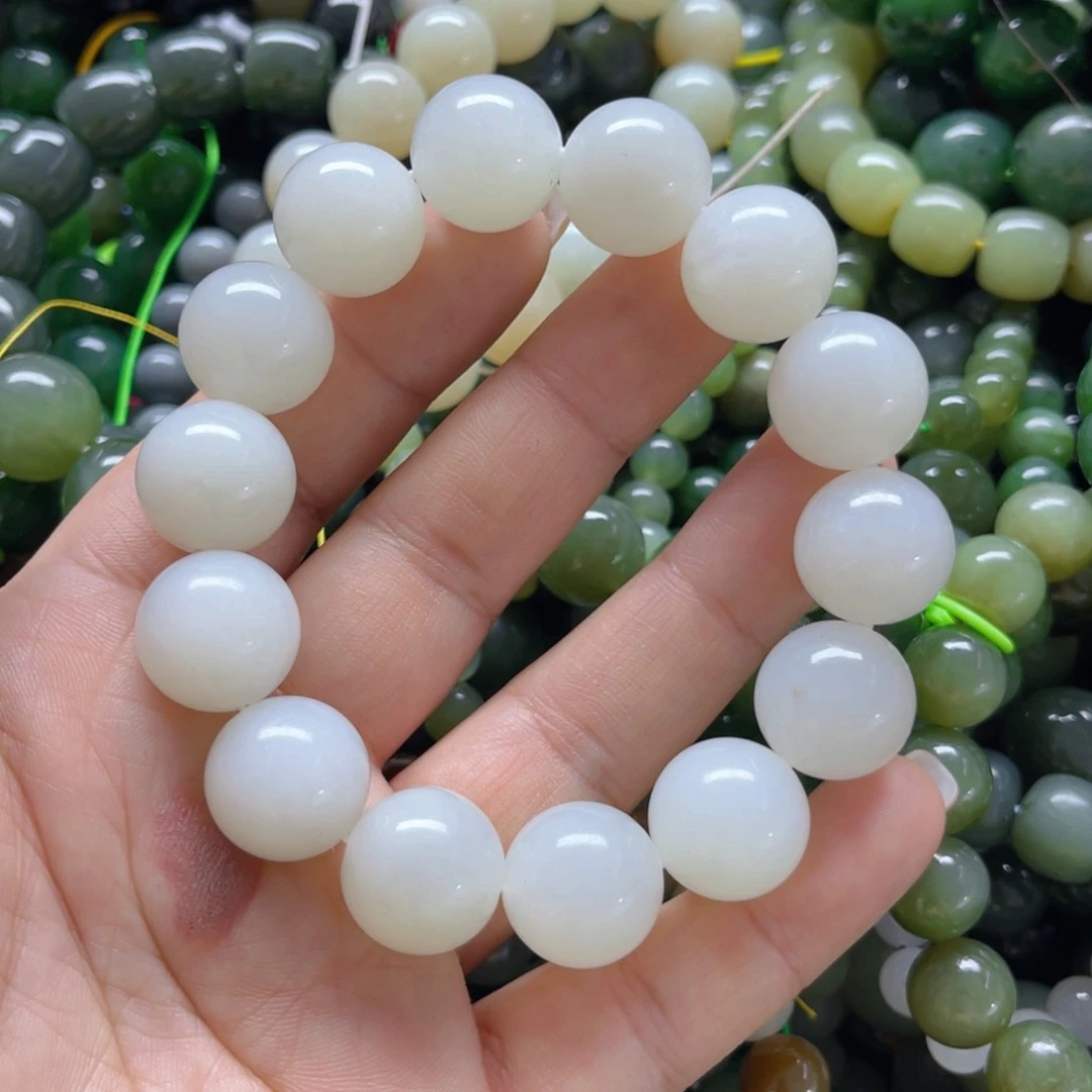 和田玉手链未镶嵌