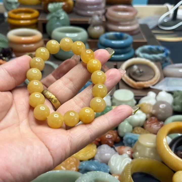 合金手链石英质玉