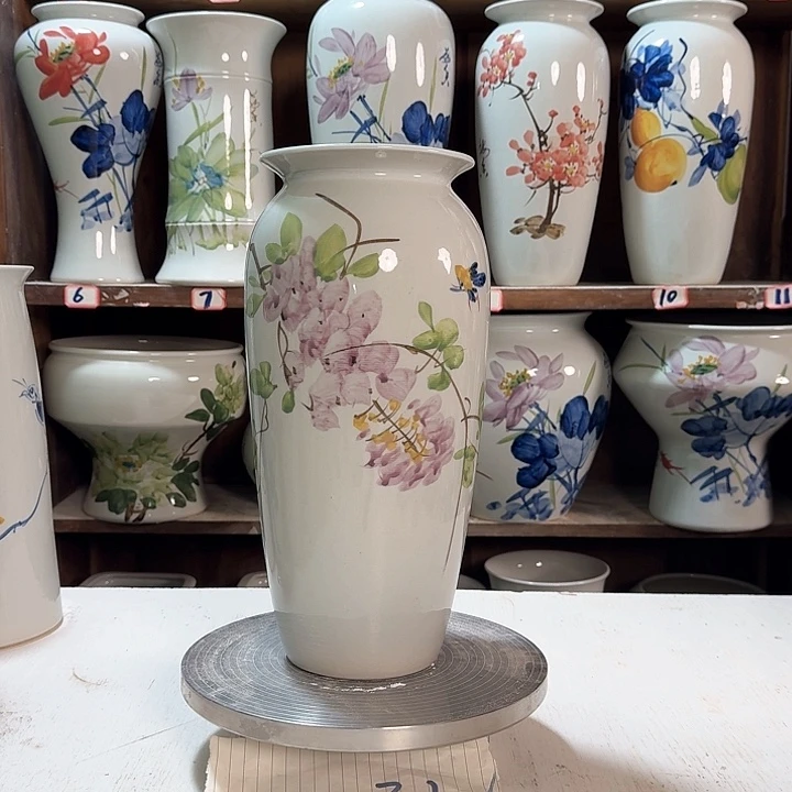 瓶高32紫藤新款陶瓷