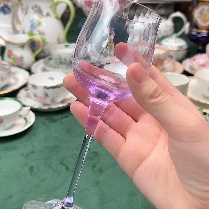 梅森摩瑟联名水晶红酒杯紫色
