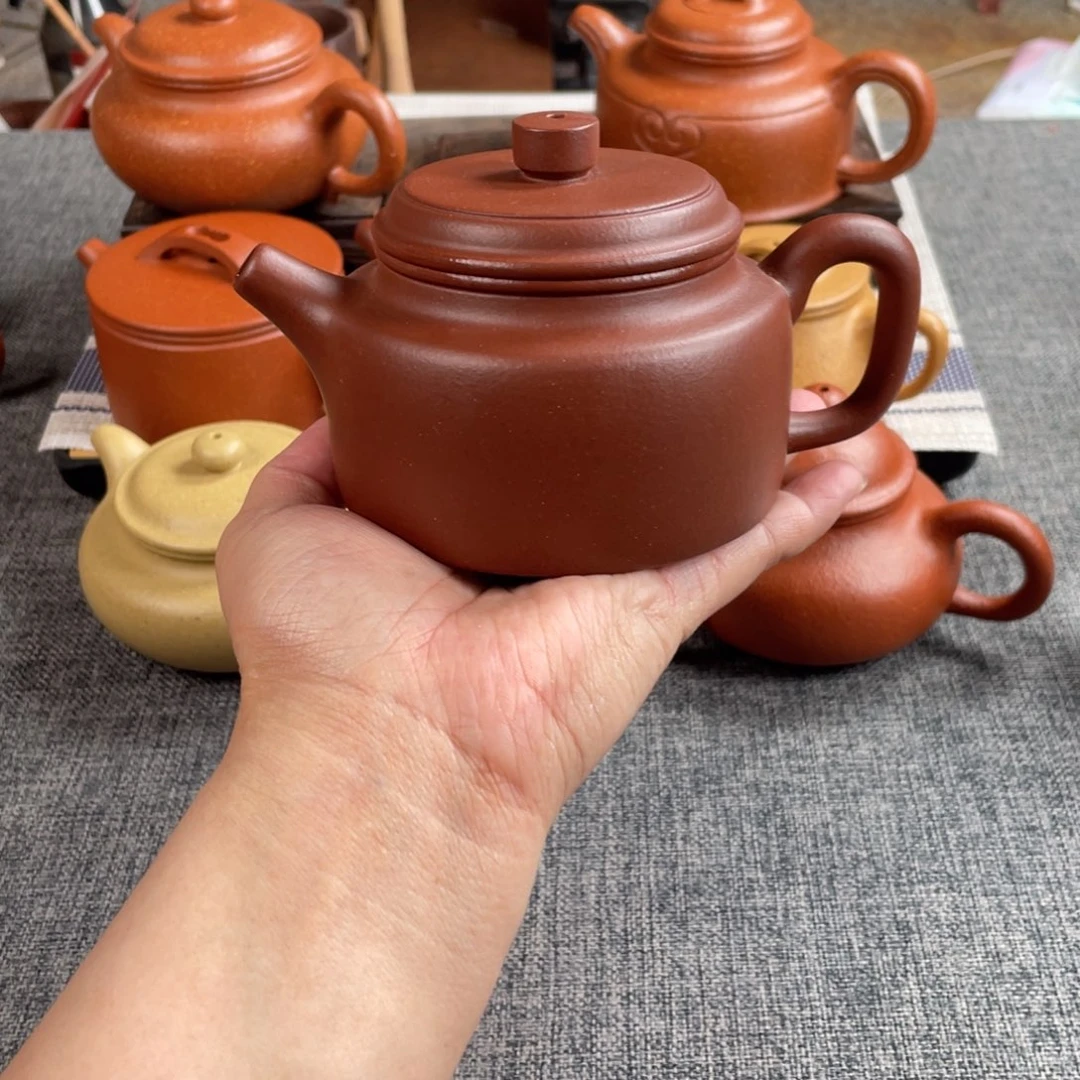 茶壶紫砂底槽清德钟全手40目240