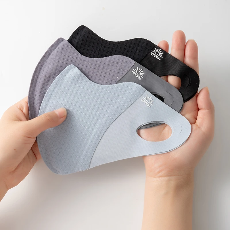 防晒口罩护眼角防紫外线女高颜值开车骑行口罩冰丝夏季轻薄透气女