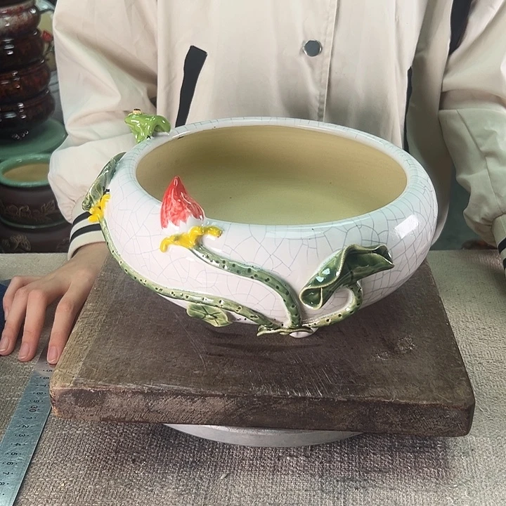 泳坤堂石湾盆陶瓷