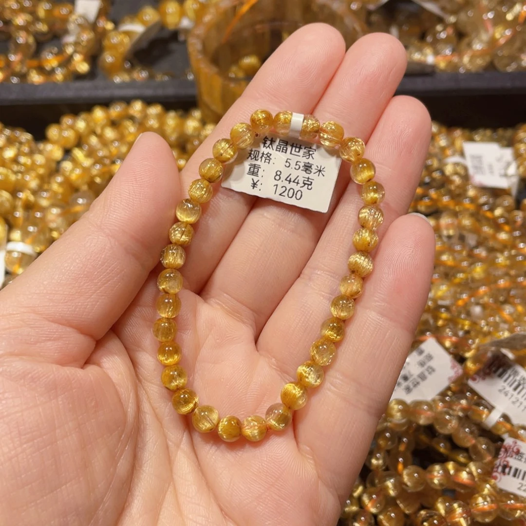 水晶手链未镶嵌@****3天然水晶手链