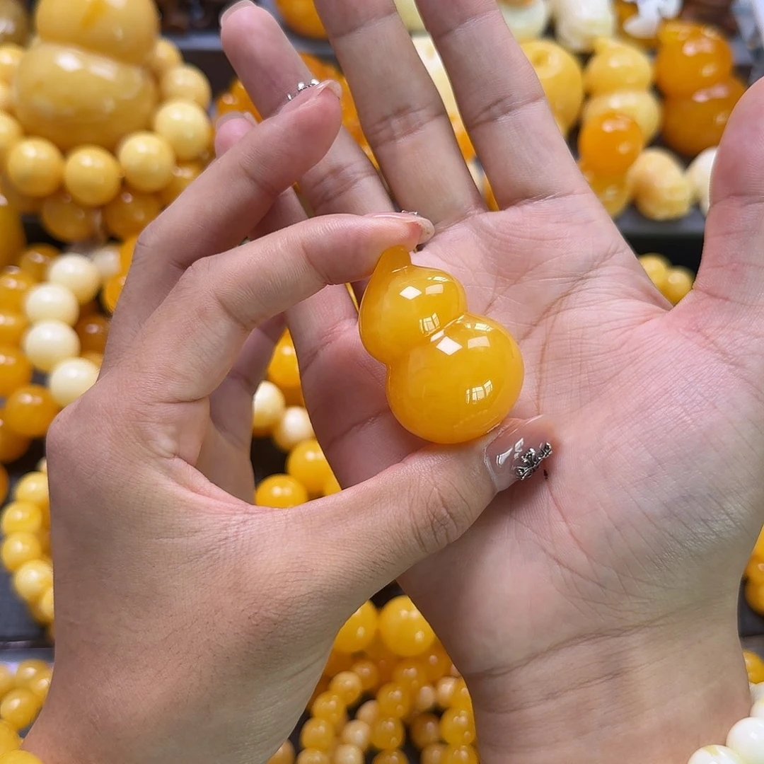 未镶嵌蜜蜡珠宝奇石葫芦