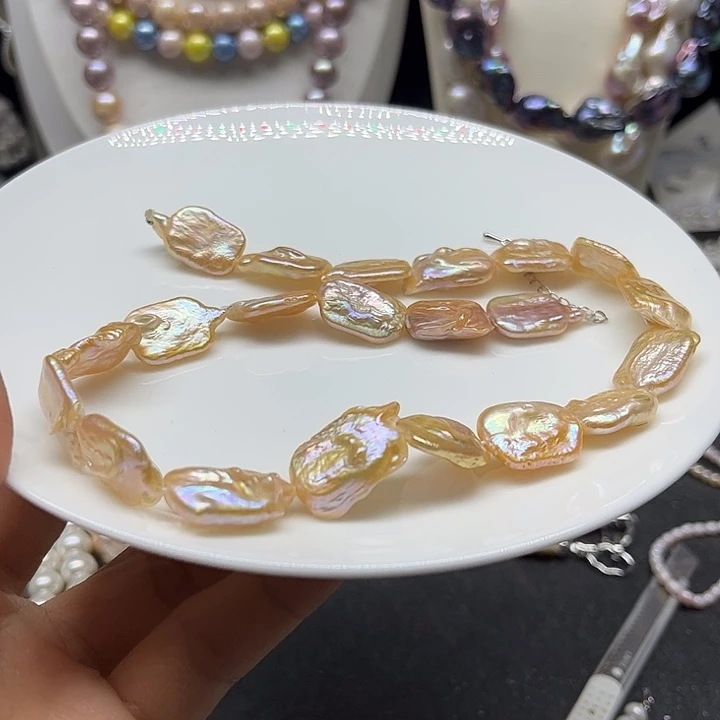 未镶嵌淡水珍珠颈饰
