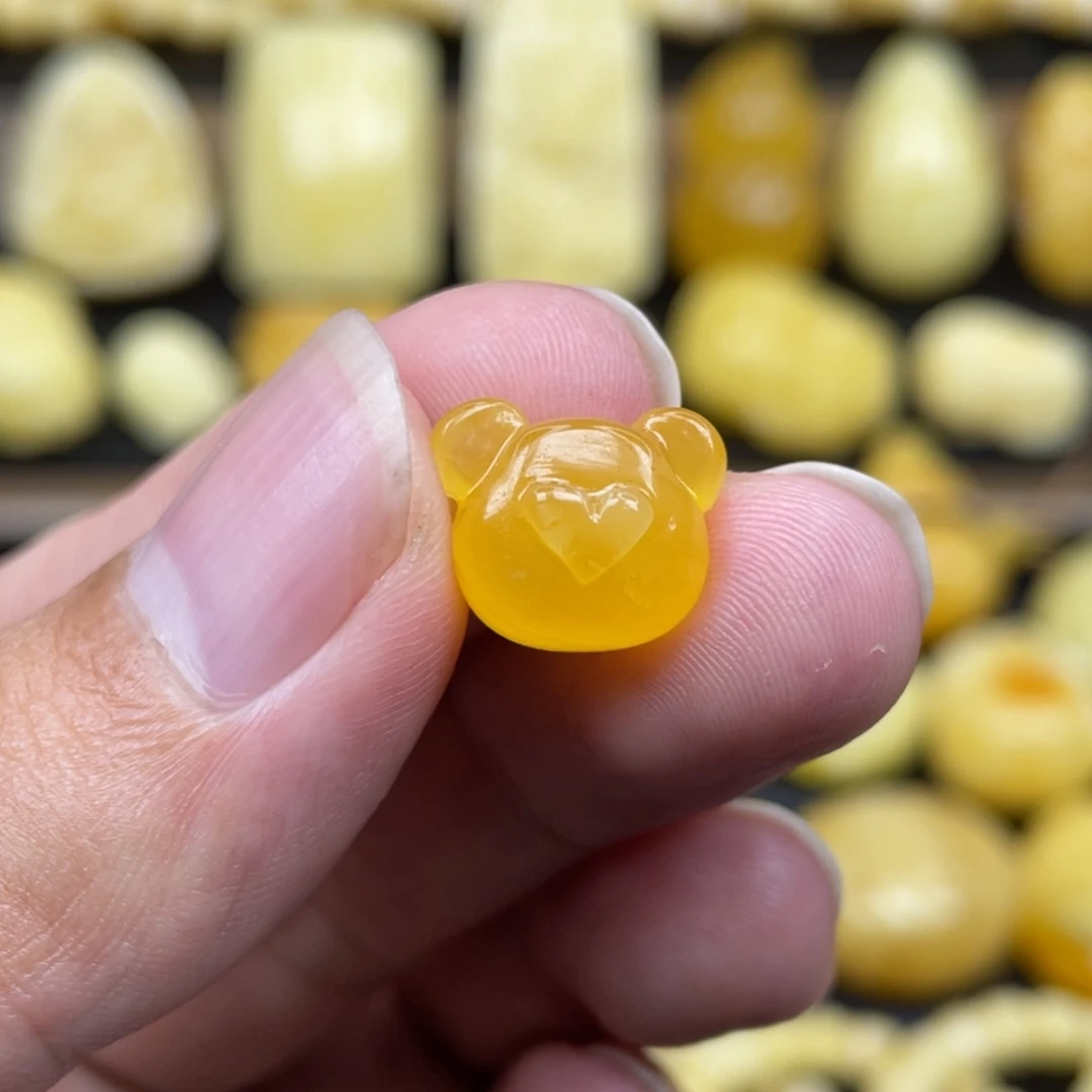 琥珀未镶嵌裸石琥珀蜜蜡