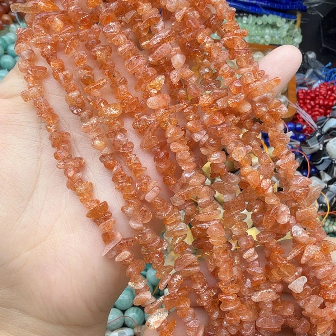 未镶嵌珠宝半成品水晶金太阳加长一条