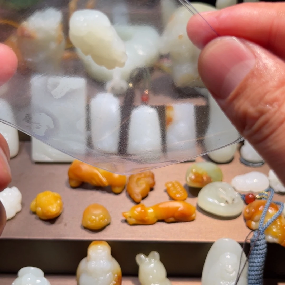 和田玉未镶嵌颈饰通*