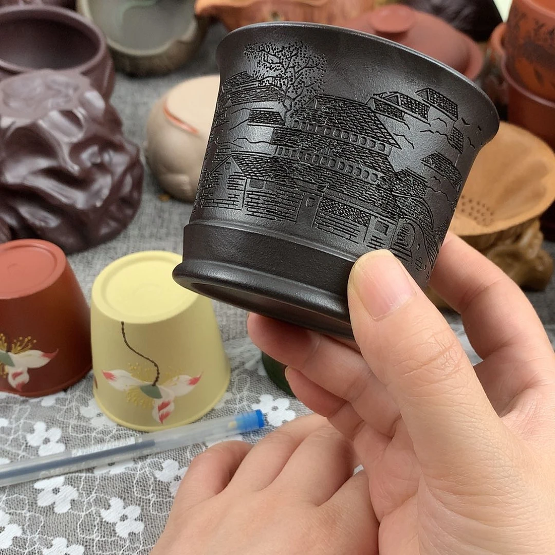 茶杯紫砂高端主人杯