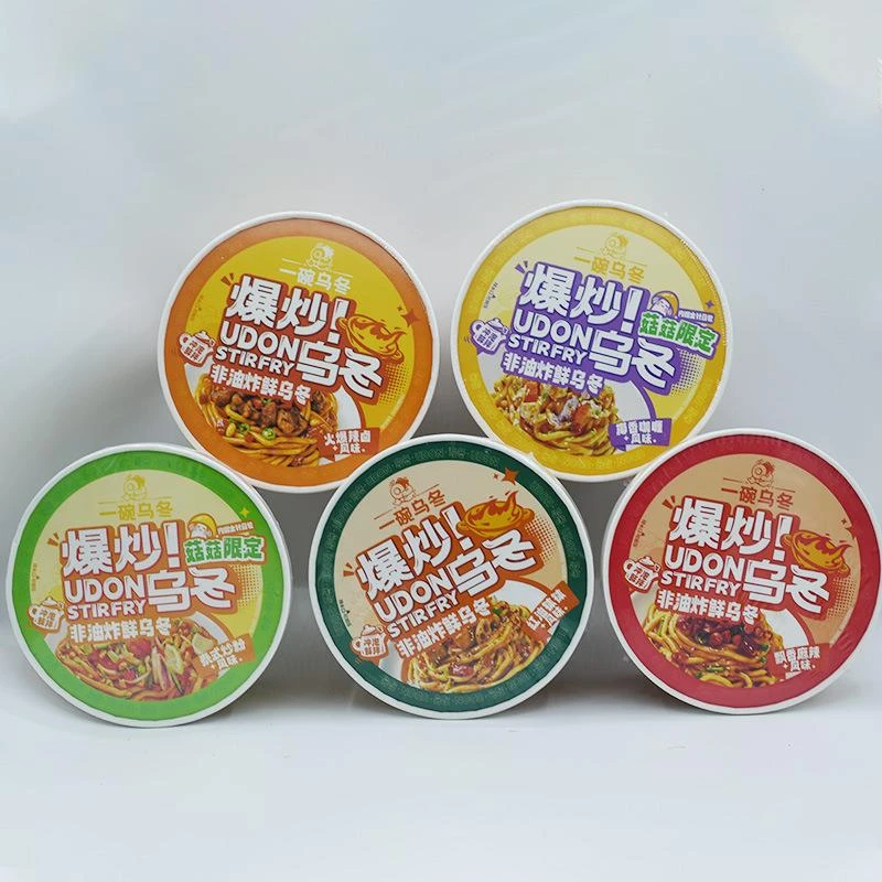 一碗乌冬面爆炒方便面网红夜宵速食品免煮可微波加热懒人拌面