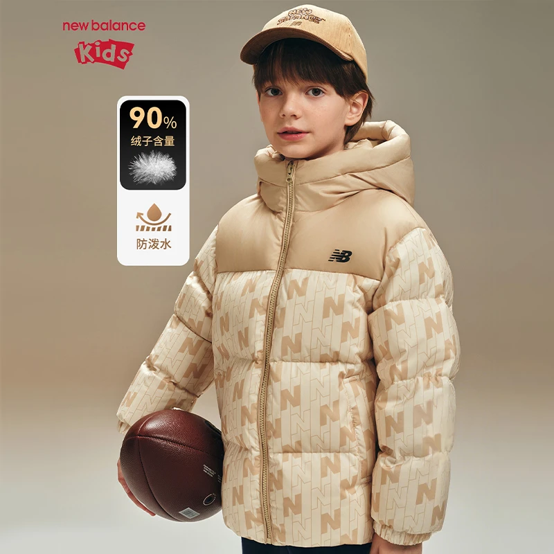 New Balance nb童装25新款冬季儿童男女秋冬保暖羽绒服ND7PF4Z143