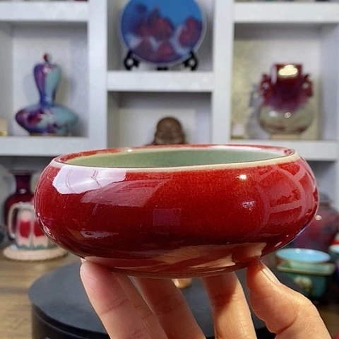 摆件禹州神后钧瓷原产地~