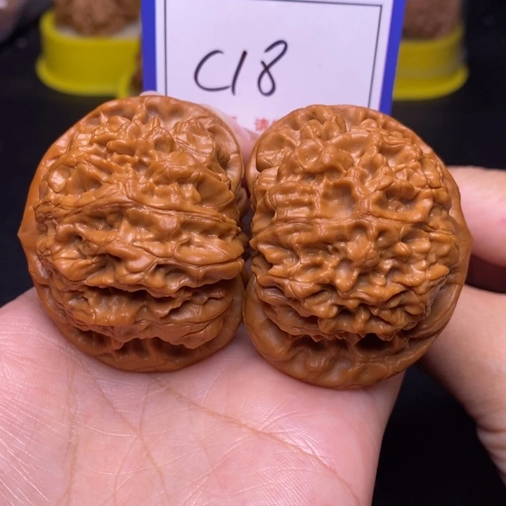 把件文玩核桃49官帽c18