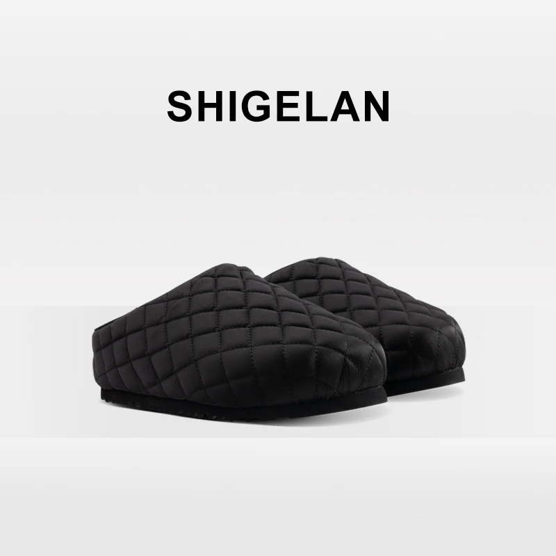 诗歌兰25款一脚蹬浅口时尚包头拖厚底增高潮流外穿厨师鞋女8839-2