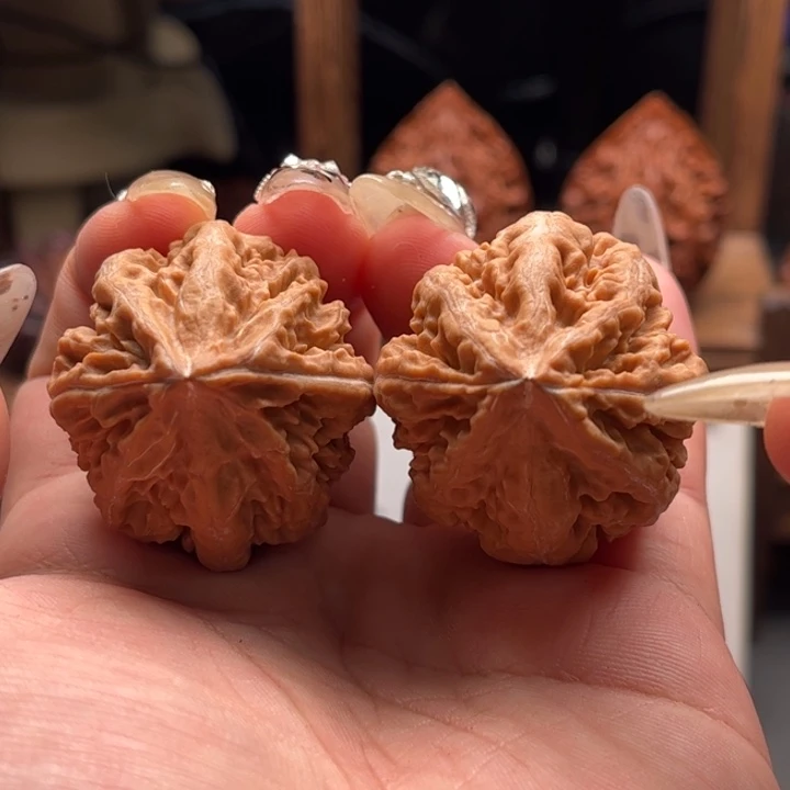 天***语把件文玩核桃楸大胖43