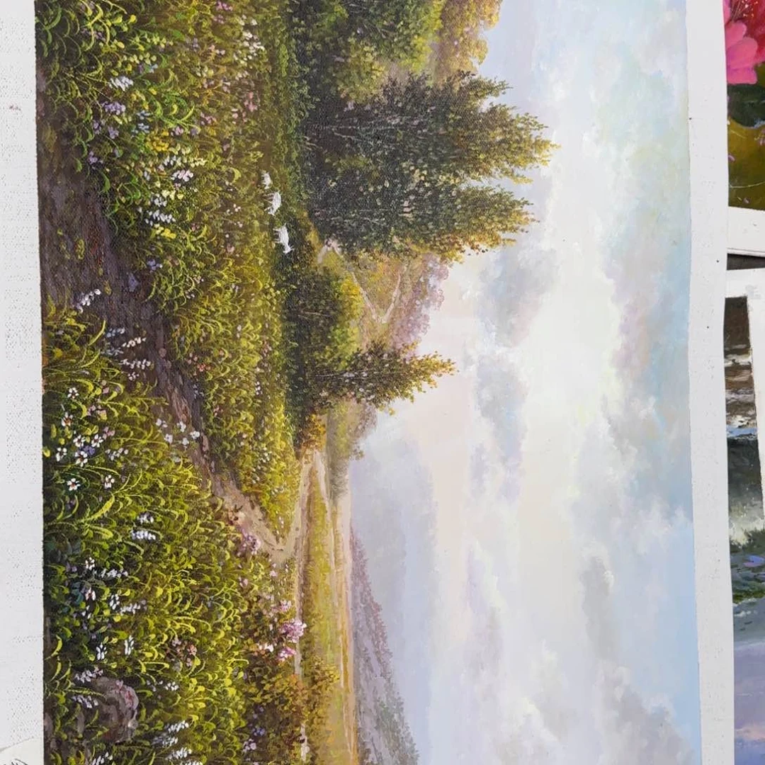 油画优惠多多指教啦。好