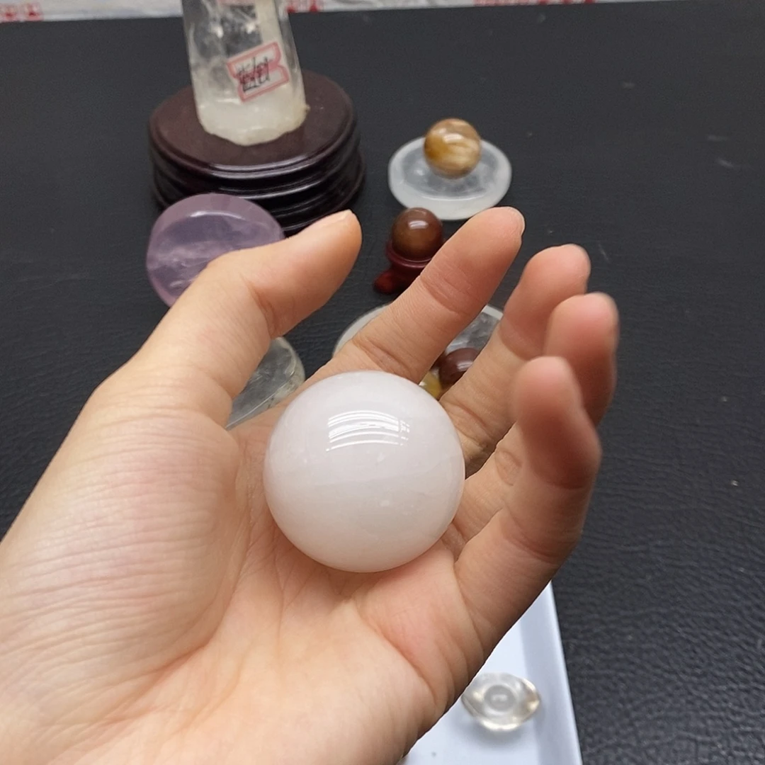 珠宝半成品未镶嵌水晶108水晶石