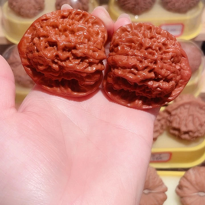 把件文玩核桃官帽46