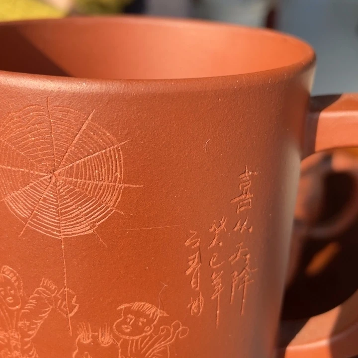 紫泥茶壶.****红皮龙微瑕