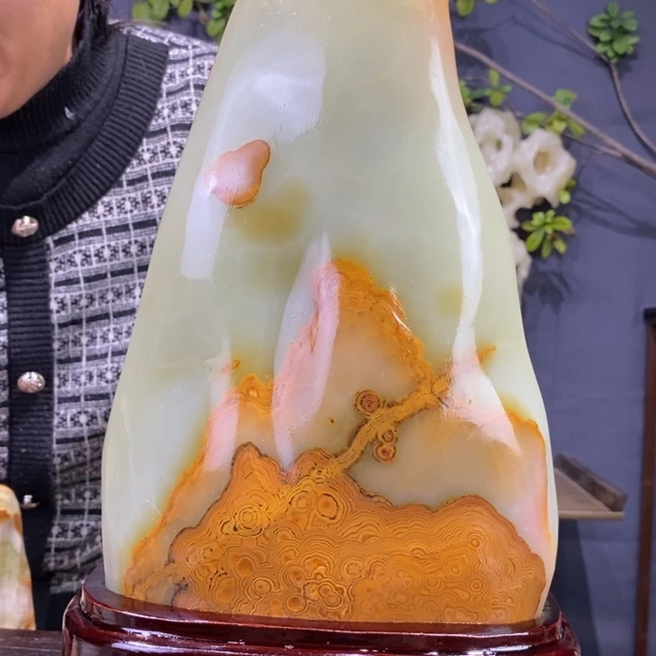 石材精品古青石摆件