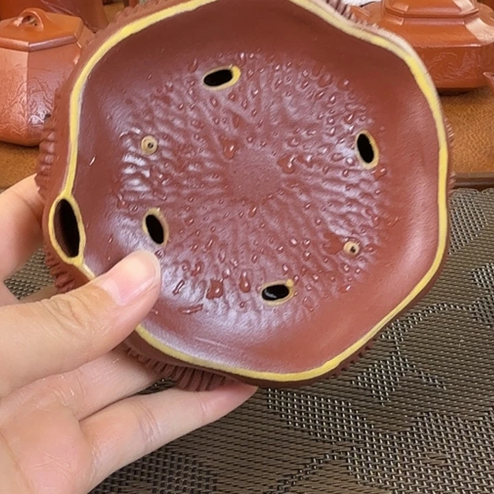 紫砂茶壶朱泥茶漏