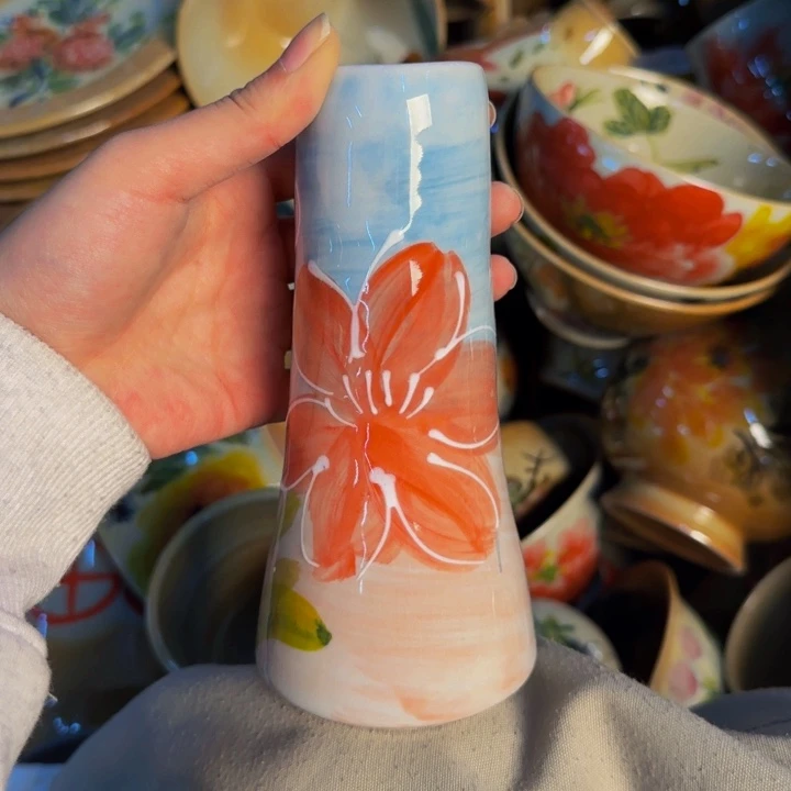 瓷片景德镇陶瓷手工手绘