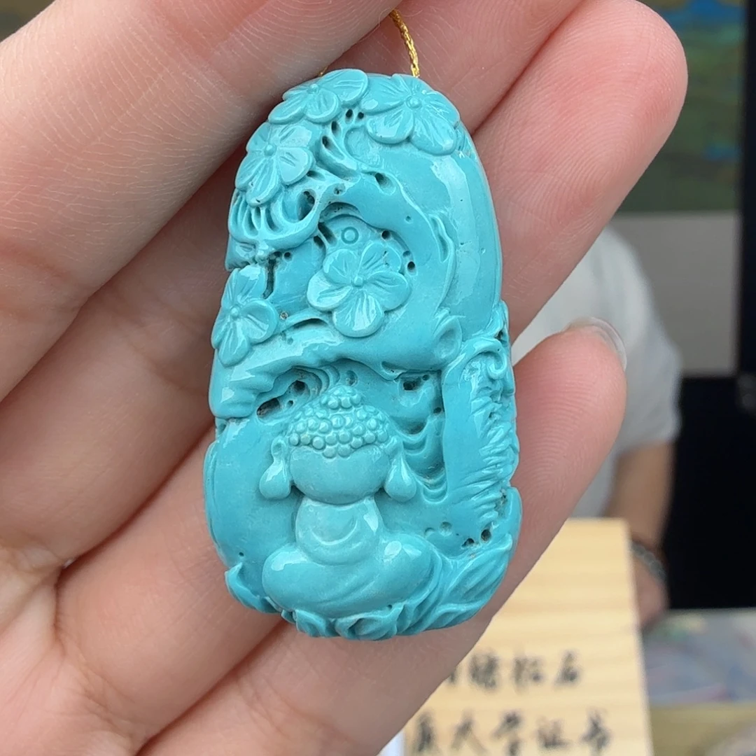 绿松石未镶嵌珠宝奇石