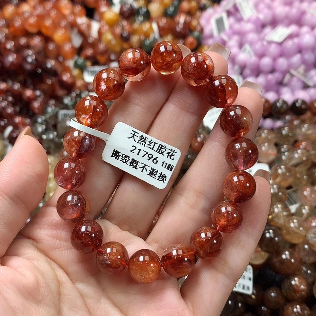 水晶手链未镶嵌，