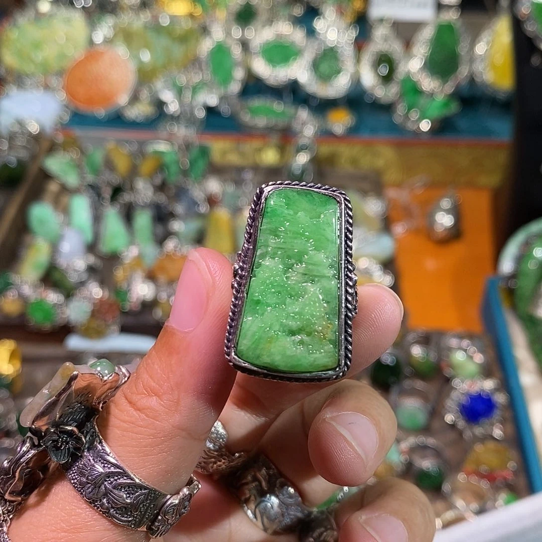 翡翠散珠雨*戒指炸炸炸