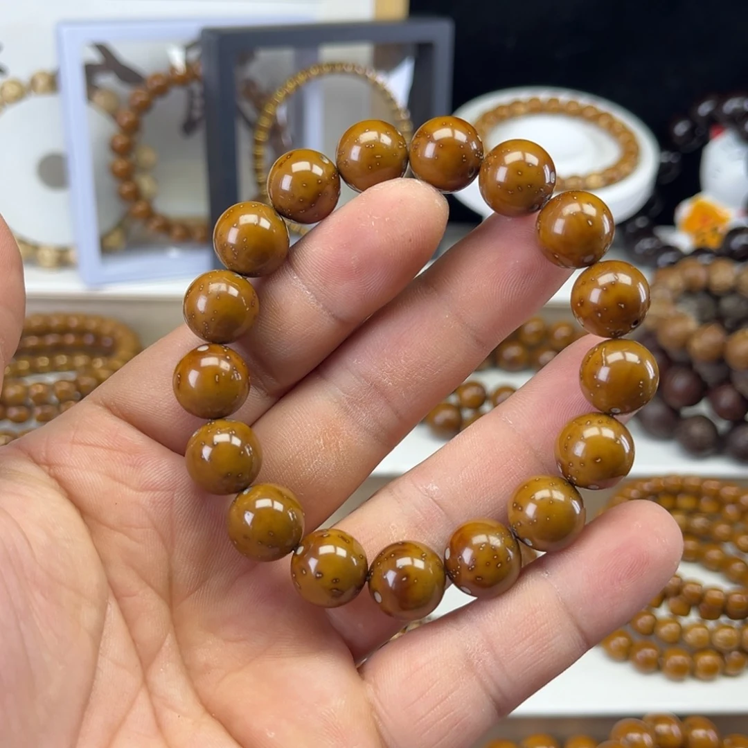 武***是手串紫金鼠紫金鼠光珠手串13