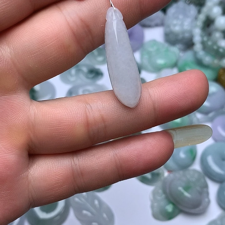 翡翠未镶嵌颈饰天然翡翠