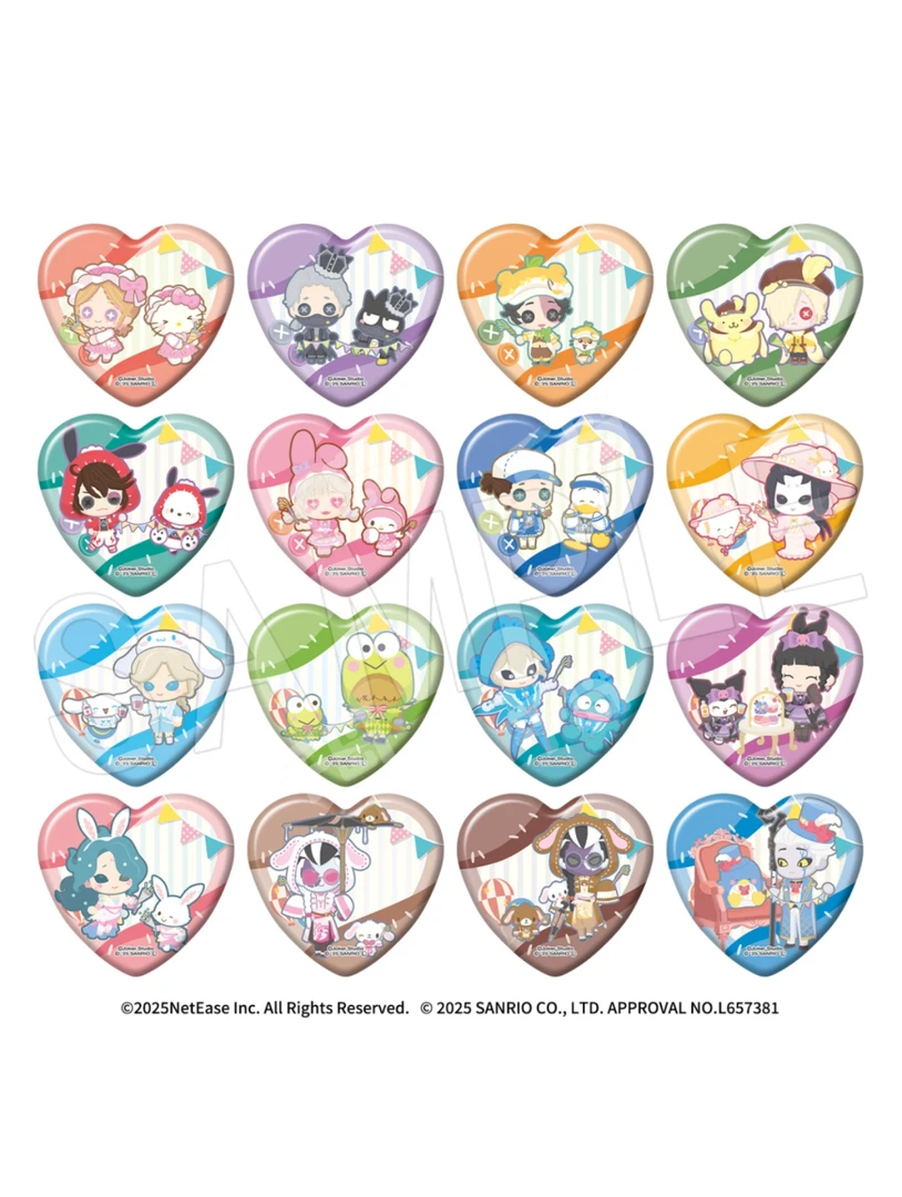 【第五人格】三丽鸥联动系列第三弹吧唧相卡立牌 咕噜点