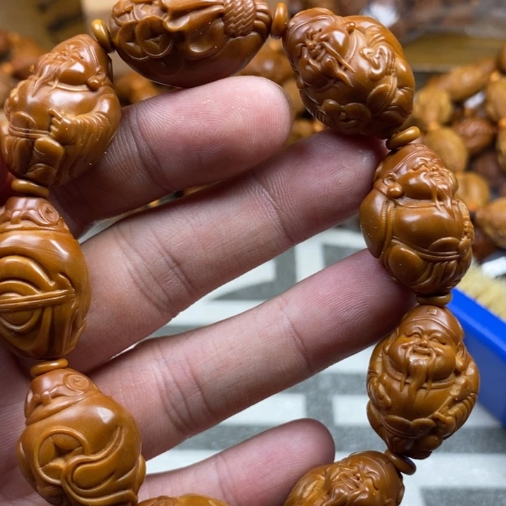 手串/手链橄榄核橄榄核雕工艺手串