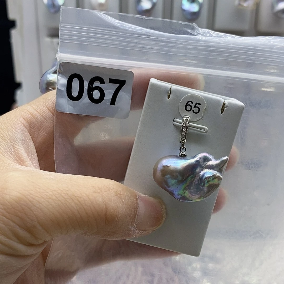 颈饰合金淡水珍珠