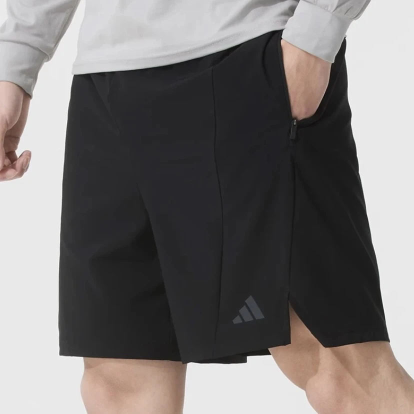 adidas/阿迪达斯男装夏季新款全力战将快干梭织运动短裤休闲训练