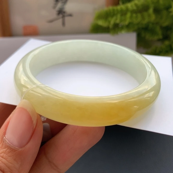 翡翠未镶嵌手镯翡翠手镯52+