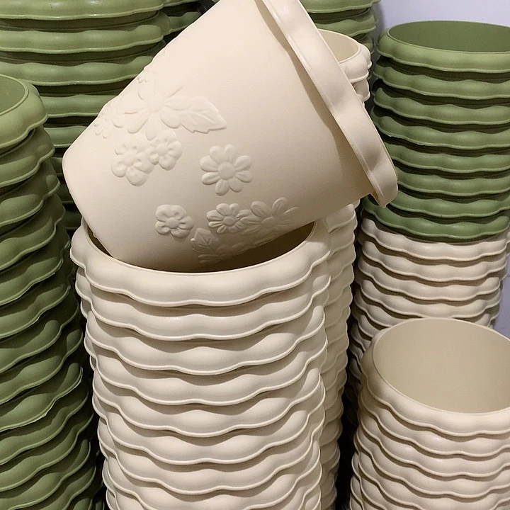 浮雕口21高21米白3个无托